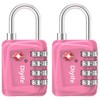 Diyife TSA Luggage Locks, [Updated] Pack of 2 4-Digit Combination