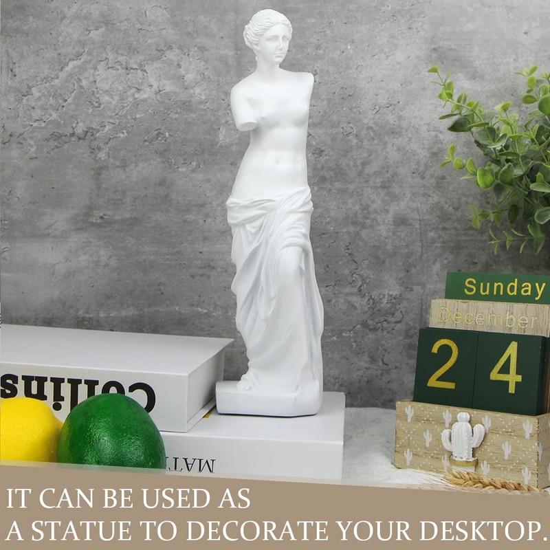 Norrclp 11.5in Greek Statue of Venus, Classic Roman Bust Greek