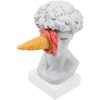 JTZXJJX 6.3 Inch Ice Cream David Head Resin Sculpture Statue