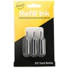 Miseyo Roller Stamp Refill Ink - 3 Pack - Black