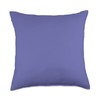 Periwinkle Slate Blue - Very Peri Color of the Year 2022 Throw Pillow