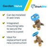 SharkBite 1/2 Inch x 3/4 Inch MHT Garden Valve, Multi