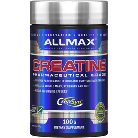 Allmax Creatine Gluten Free Vegan, 100g, 1 piece / 올맥스 크레아틴 글루텐 프리 비건, 100g, 1개
