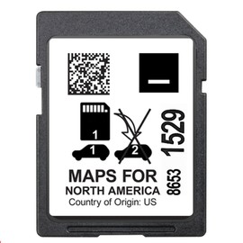 Latest 2024 GPS Navigation sd Card Map USA Fits Cadilia Chevry Buic GM 86531529
