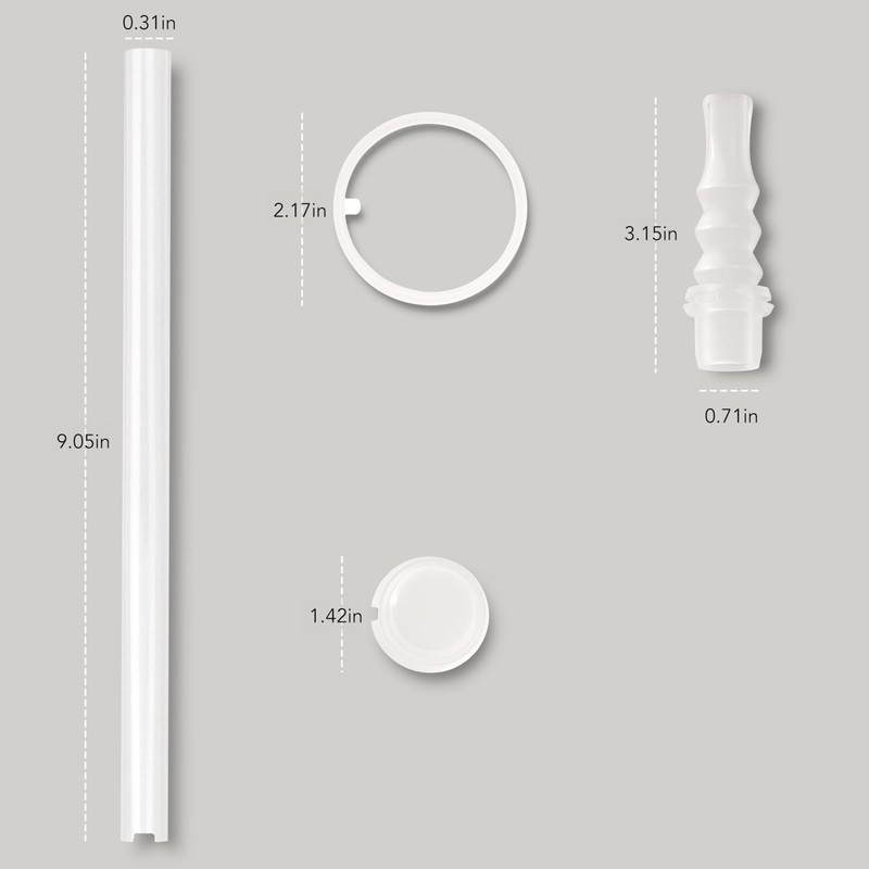 TakeToday Replacement Straw 32oz & 20oz Water Bottles | Reusable