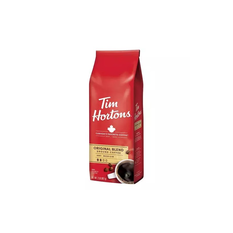 Tim Hortons Original Blend Ground Coffee, Medium Roast, 32 oz.