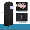ZAODECR 3 Pack 40" Garment Bags for Closet Storage and