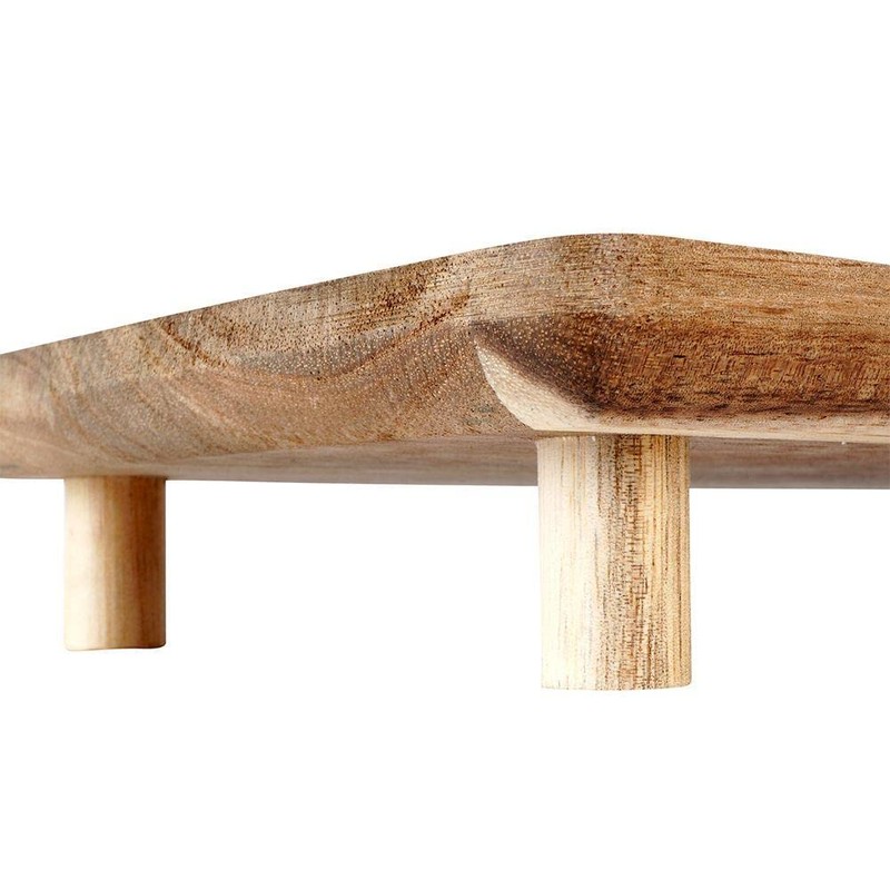 Wooden Chopping Board Serving Board with Feet 36 x 14.5