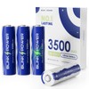 BlinksPower™ Lithium Batteries AA 4 Pack, 3500mAh NO.1 Lasting 1.5V