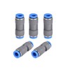 sourcing map Straight Push Connectors 6mm Quick Release Pneumatic Connector