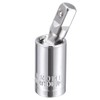 TA-VIGOR 1/4 Inch Drive Universal Joint Swivel Socket, Cr-V Steel
