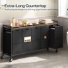 HOOBRO Laundry Sorter 5 Sections, Laundry Hamper with Wheels, 5
