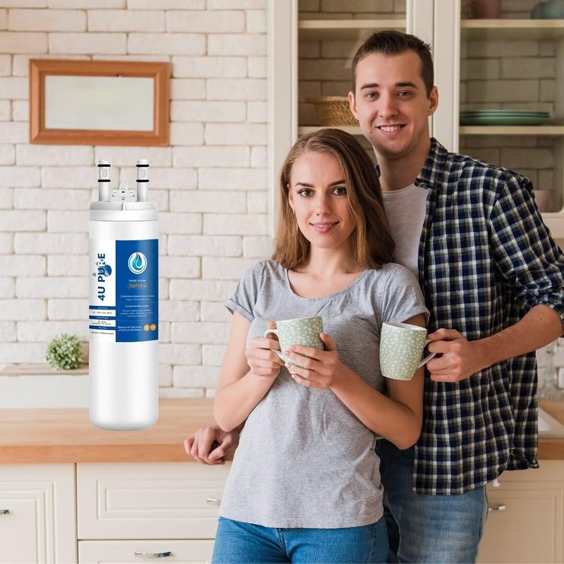 4U PURE Compatible with WF3CB Refrigerator Water Filter, Replacement for