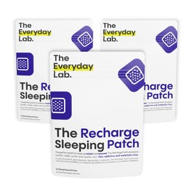 The Everyday Lab The Recharge Sleeping Patch  Parches Transdermicos para Dormir con Melatonina  3 Pack Sobre con 12 Parches  Lavanda y Pasiflora...   