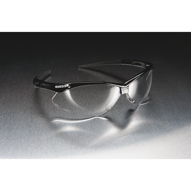 Jackson 3000356 Nemesis Black Frame Smoke Mirror Lens
