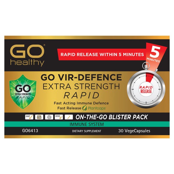GO Vir-Defence Extra Strength Rapid - 30 blister pack