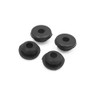 sourcing map 4 pieces rubber shock absorber bushings for car