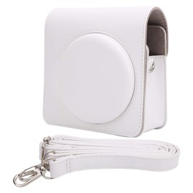 Estuche para Cámara para Square SQ1, Correa Ajustable para el Hombro y Cubierta Extraíble, Estuche para Cámara de Piel Sintética (Blanco)