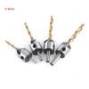 Titanium Coated Woodworking Countersink Drill Bit Set HSS Carpentry Reamer