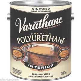 1 Gal Clear Semi-Gloss Oil Based Varathane Interior Furniture Polyurethane 6031