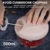 Vegetable Chopper Manual Hand Pull String Onion and Garlic Mincer