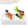 Sorbus Fridge Organizer Bins – Set of 8 Refrigerator Organizers