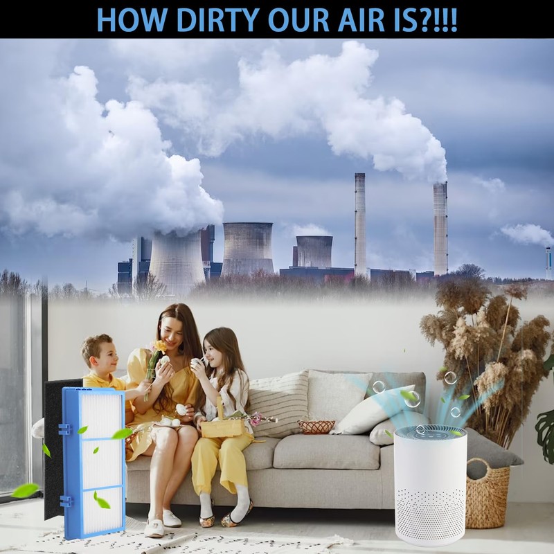 HAPF30AT Filter Compatible With Holmes AER1 Type Total Air Purifier