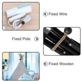 Kinzomor Tarp Ball Bungee Cords 6 Inch,50 PCS Tarp Bungee Balls Ties Heavy Duty Canopy Tarp Tie Down Balls for Camping,Shelter,Cargo,Projector Screen,Tent Poles with UV Resistant (Brown)