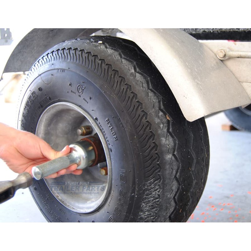 Sturdy Built 1.98 Trailer Dust Cap Installation Tool