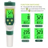 pH Meter Water, YIYEGO Simultaneous Display pH Value Meter and