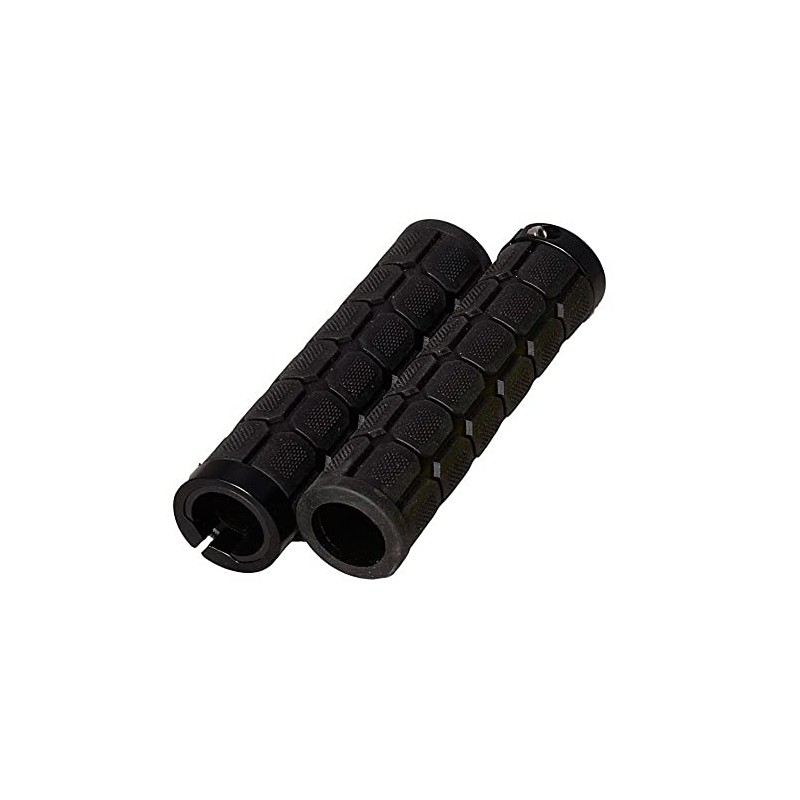 Oxford: Lock On Fat Grips Black - Black