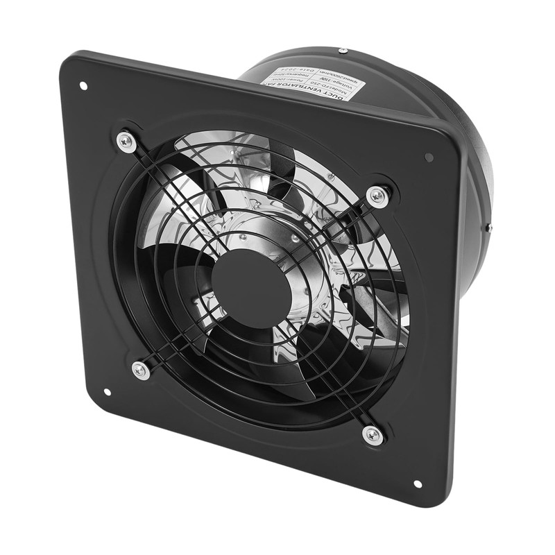 TFCFL 10 Inch Exhaust Fan,Portable Ventilation Fan,Powerful Kitchen Exhaust Fan