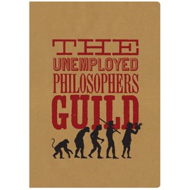 Unemployed Philosophers Guild Passport Sized Mini Notebook - for Jotting Notes Instead of Getting a Job - a Pocket Size Pad for Jotting Your Ideas on The Go