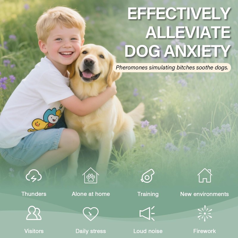 Dog Calming Pheromones Diffuser 6 in 1 Appeasing Relaxing Diffuser