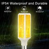 Aolyty Solar Lights Outdoor, Waterproof Driveway Markers Reflective, Warning Flash