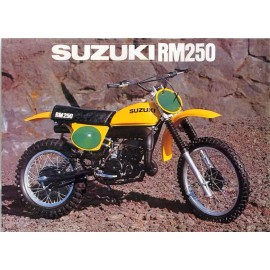 None 1978 SUZUKI RM250 SALES AD/ BROCHURE