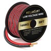 14 Guage 50FT Electric Wire for Low Voltage Application, LED,