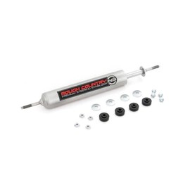 Rough Country N3 Steering Stabilizer Fits 1970-1979 [ Ford ] F150 Bronco Steering Damper 8733430 , Black