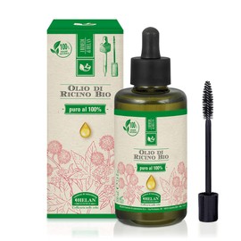 Helan, Organic Castor Oil Cold Pressed Eyelash Eyebrow Nails Cuticle 100ml