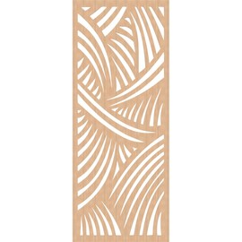 Ekena Millwork WALW34X85X0250CHEHI Chester Decorative Fretwork Wood Wall Panels, 33 3/8"W x 84 3/8"H, Hickory
