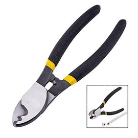 iwobi Cable Cutter Wire Stripper Hand Tool for Copper and Aluminium Cable Diameter 10 mm