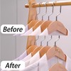 Sumnacon Hanger Hooks 30 Pcs Clothes Hanger Hooks Gold Metal