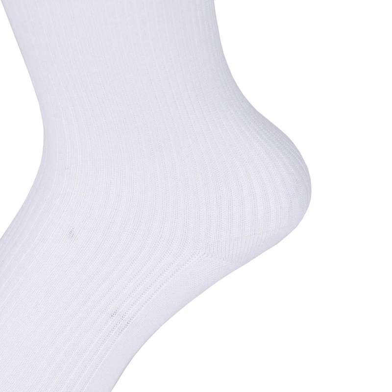 Fukusuke Girls' High Socks, Set of 5, white, 16.0–18.0 cm
