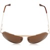 Carlo Monti Men's SCM108-122 Aviator Sunglasses, Gold