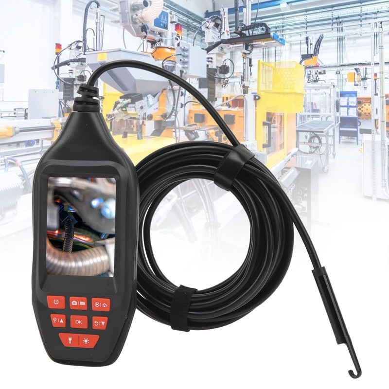 Endoscope Camera 3in LCD Display 1080P Inspection Camera Bending Borescope
