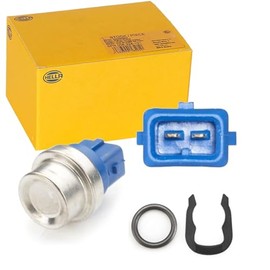 HELLA 6PT 009 107-551 Sensor, coolant temperature - 12V - Plugged - with seal - with retaining ring