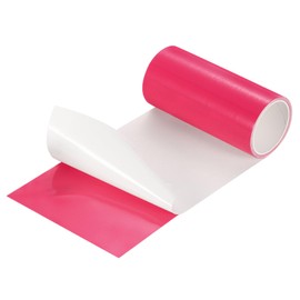 sourcing map Inflatable Patch Repair Kit 4 in x 5 Ft,TPU Pool Patches Repair Tape for Air Mattress, Bounce House, Swimming Pool, Red