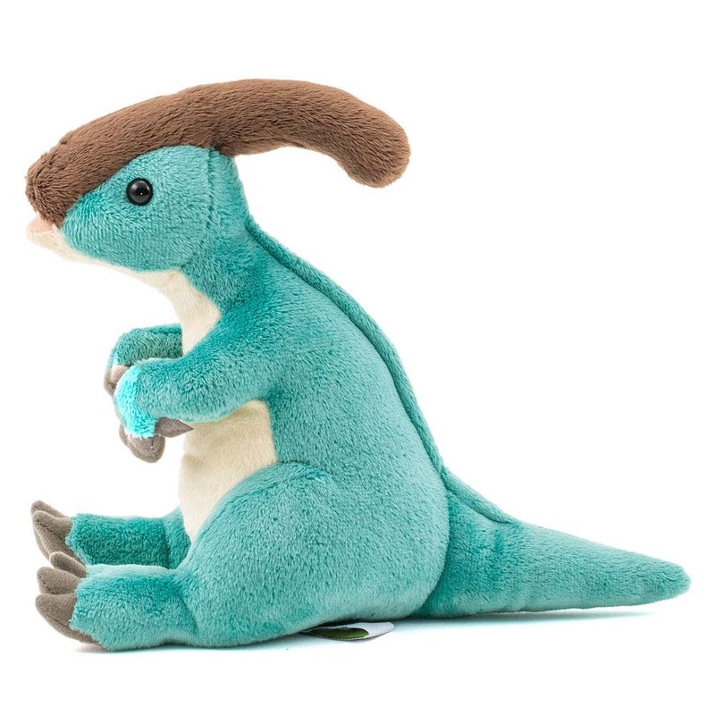 Karolota Parasaurolophus Plush Toy (Sitting Series), Gentle Touch, Realistic (Dinosaur