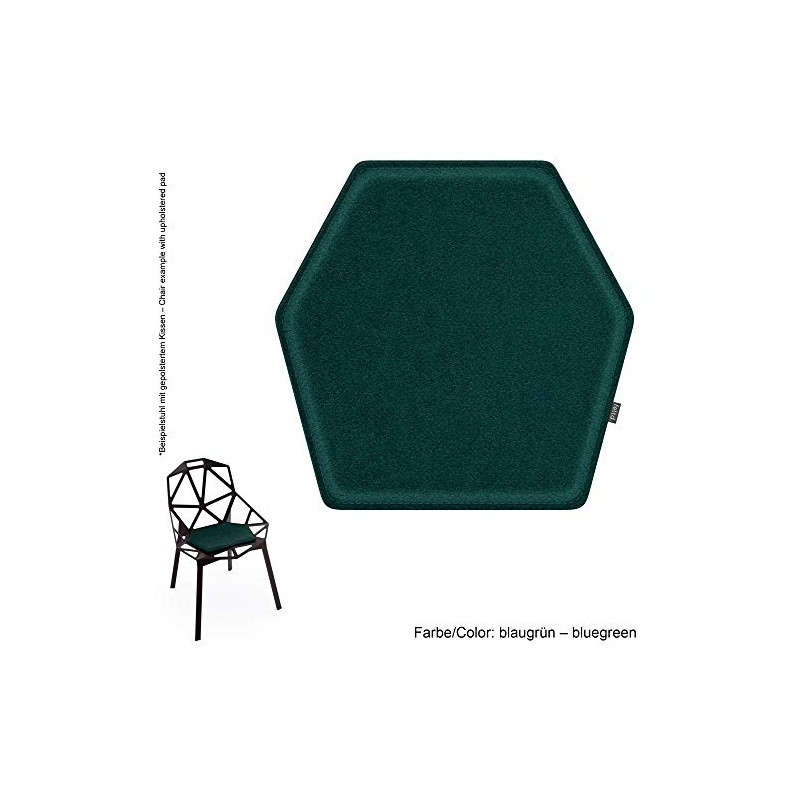 Eco felt cushion suitable for Magis Chair One – underside