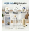 Proteína Whey Vainilla Con Colágeno Probióticos Bariátrico